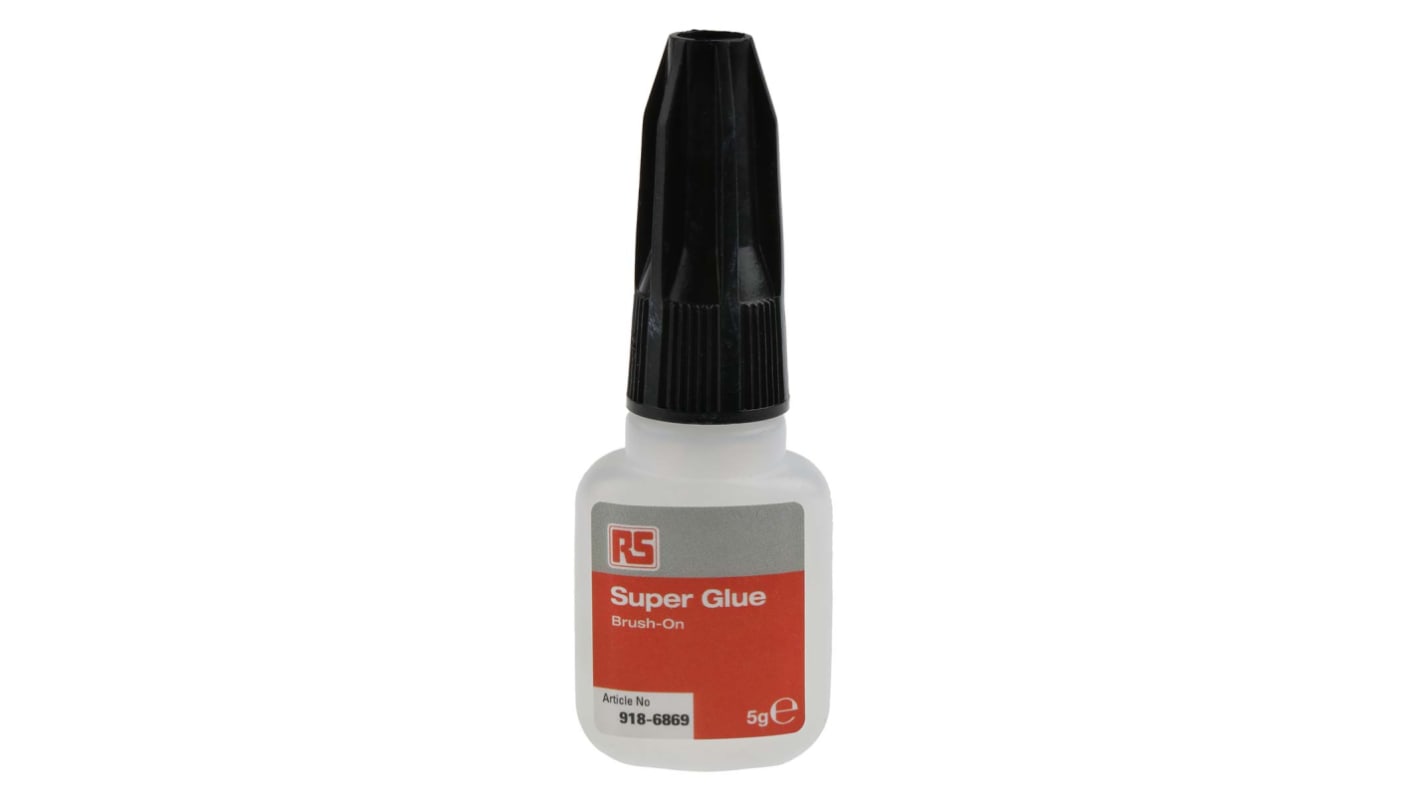 RS PRO Cyanoacrylate 5 g, Transparent