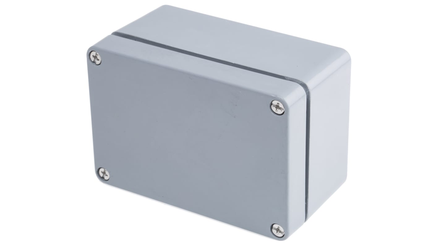 Caja RS PRO de PET Gris, 110 x 75 x 55mm, IP66
