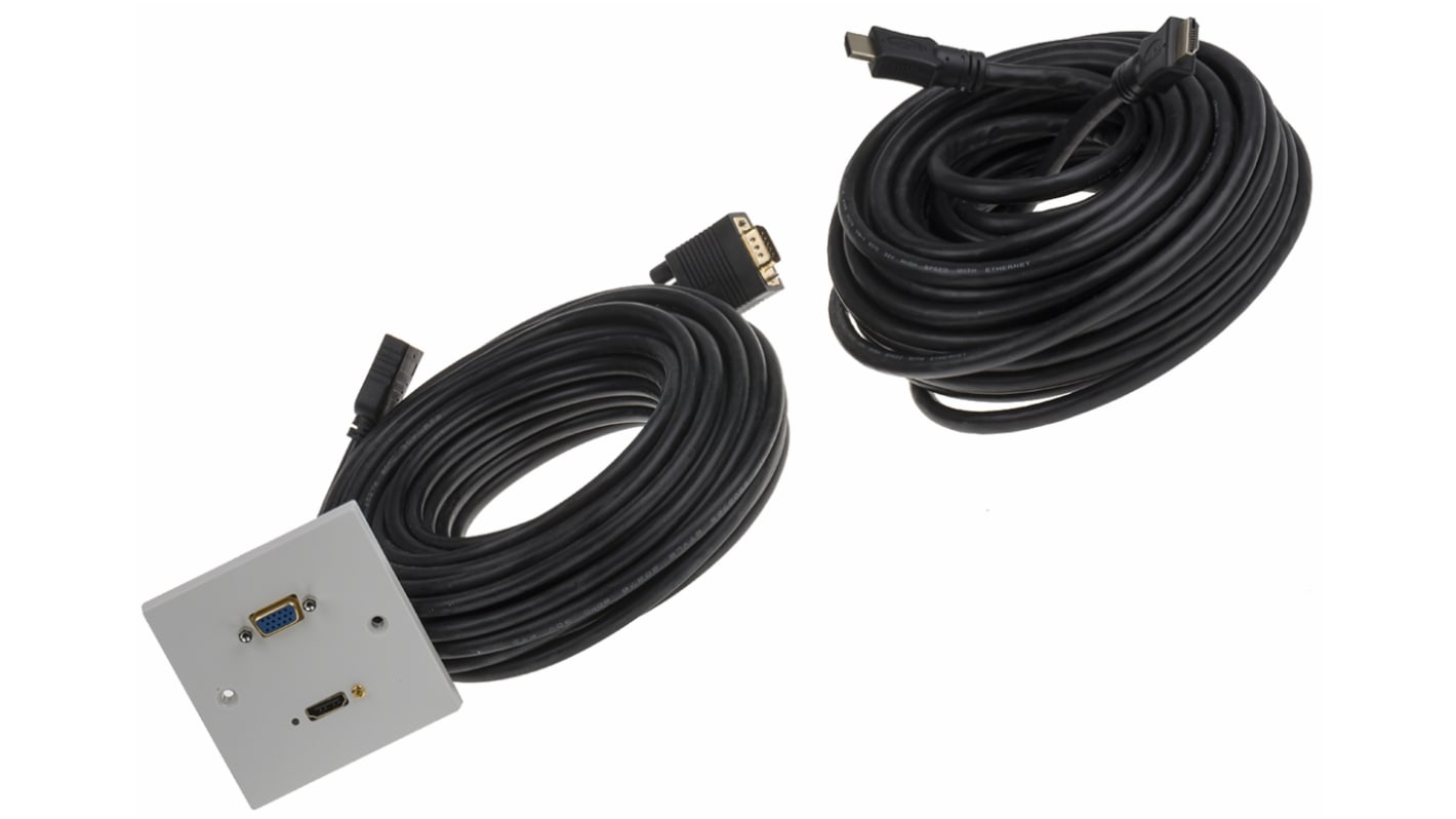 Piastra frontale HDMI, SVGA Femmina