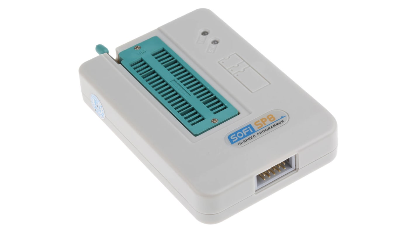 Programator EPROM USB Seeit DataFlash, szeregowa pamięć EEPROM, szeregowa pamięć BŁYSKOWA SPI, gniazdo ZIF40 i kabel