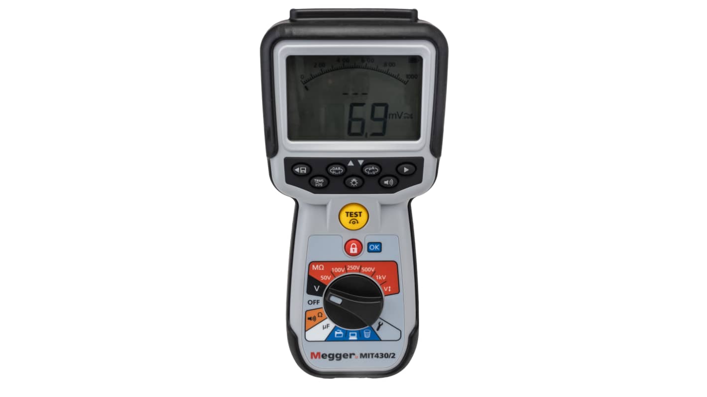 Megger MIT430 2, Isolationstester, 200GΩ, CAT IV CAT IV