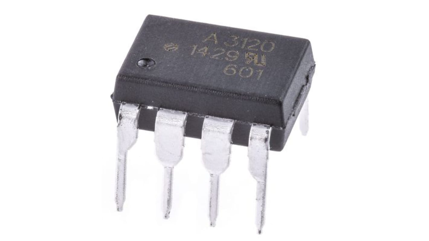 Broadcom, HCPL-3120-000E MOSFET Output Optocoupler DIP