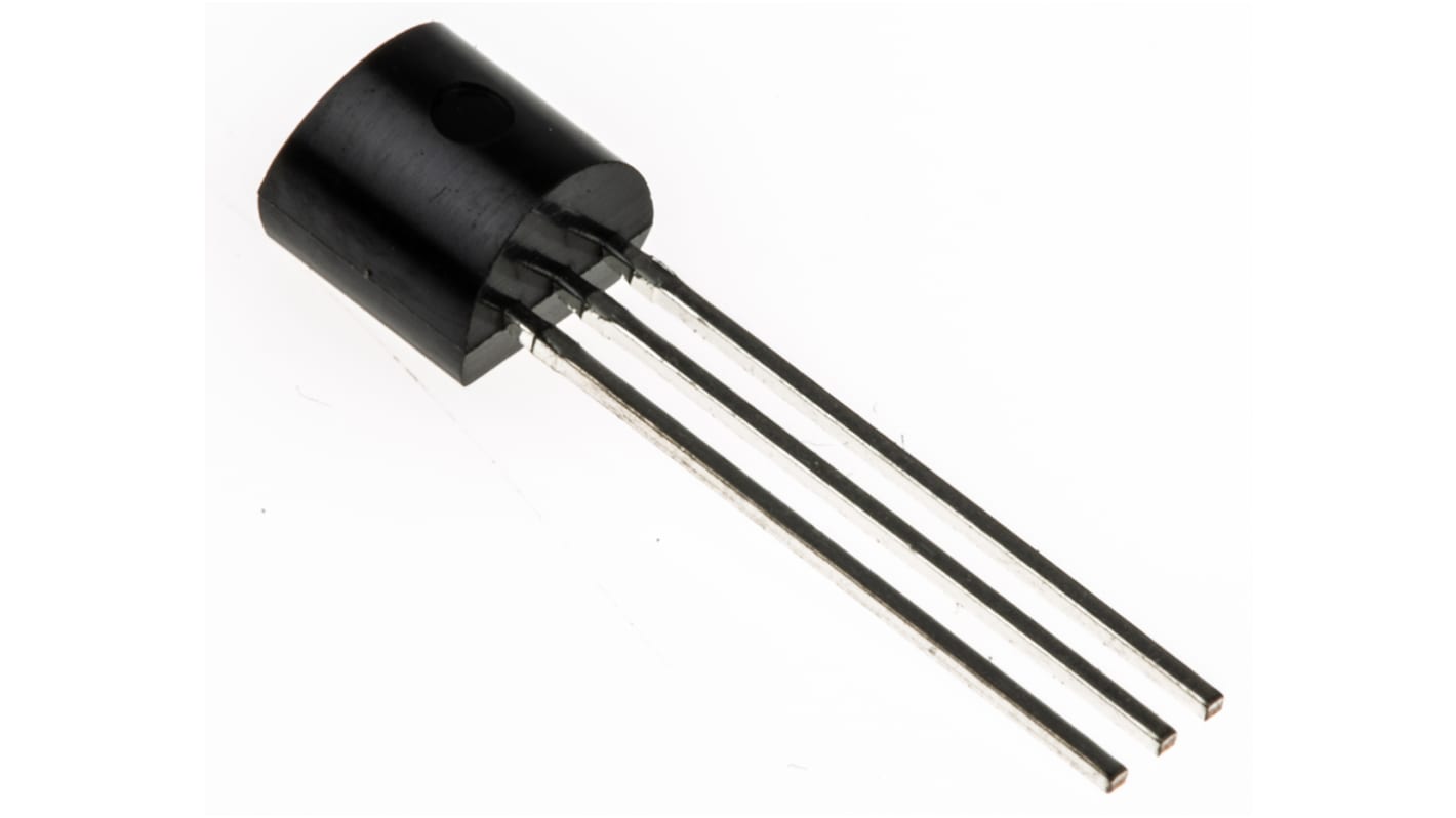 TI Spannung Temperatursensor ±0.9°C THT, 3-Pin, Analog 0 → +100 °C