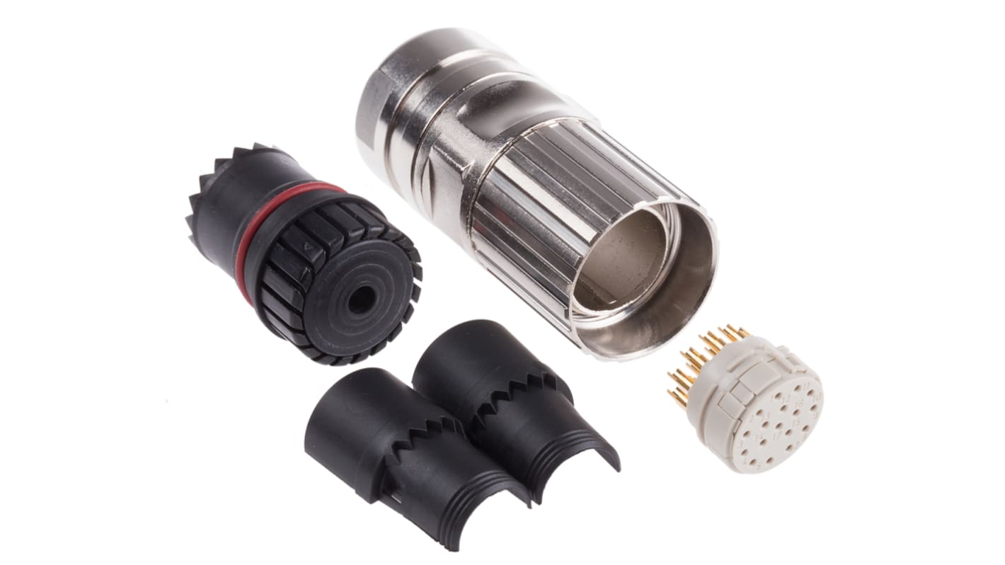 Phoenix Contact Circular Connector, 17 Contacts, Cable Mount, M23 Connector, Socket, Female, IP67, CA Series