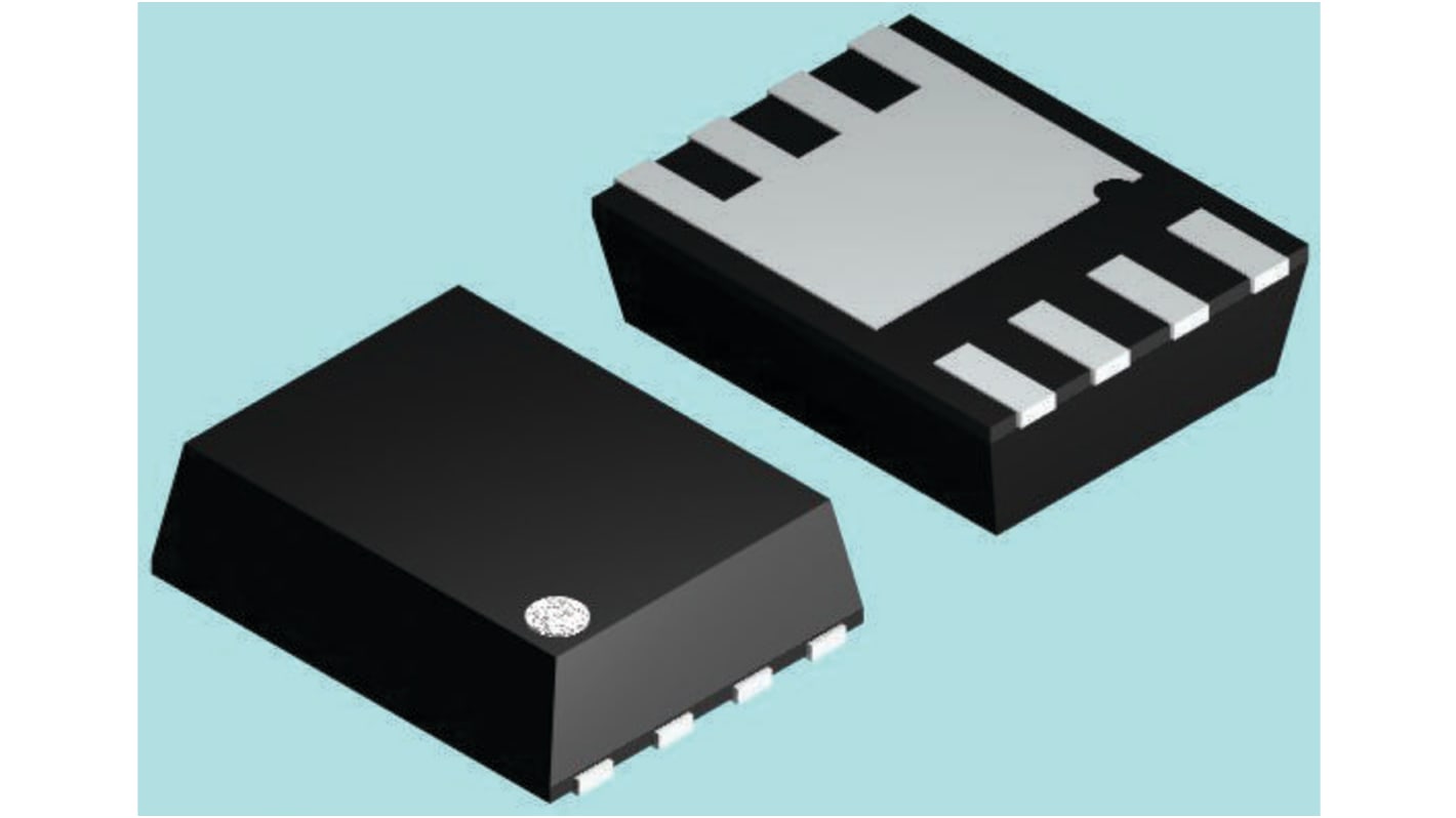 MOSFET onsemi FDMS86101, VDSS 100 V, ID 80 A, PQFN8 de 8 pines, , config. Simple