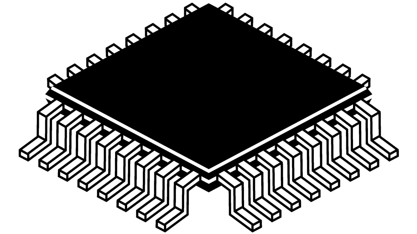 Microcontrolador NXP MKE02Z16VLC4, núcleo ARM Cortex M0+ de 32bit, 40MHZ, QFP de 32 pines