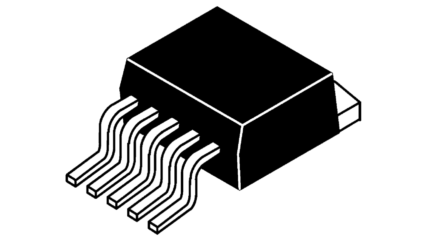 Regolatore di tensione LP3965ES-ADJ/NOPB, 1.5A, Regolabile, 5-Pin, D2PAK (TO-263)