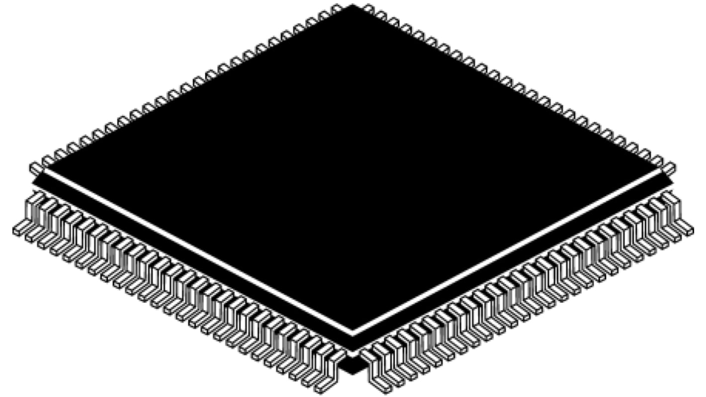 Silicon Labs C8051F040-GQ, 8bit 8051 Microcontroller, C8051F, 25MHz, 64 kB Flash, 100-Pin TQFP