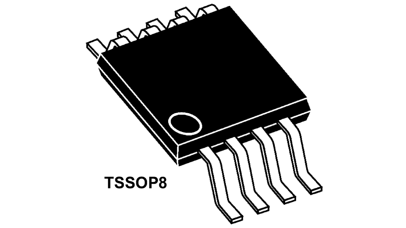 Amplificateur opérationnel Analog Devices, montage CMS, alim. Simple, Double, TSSOP 2 8 broches