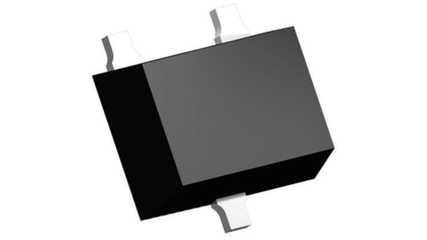 Dual N/P-Channel-Channel MOSFET, 190 mA, 300 mA, 60 V, 6-Pin SC-89-6 Vishay SI1029X-T1-GE3