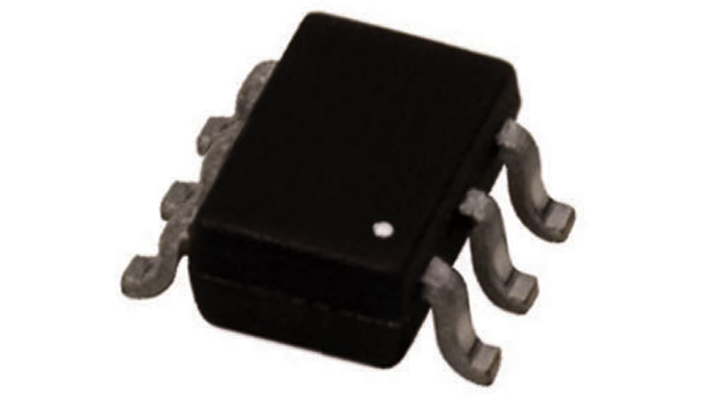 Dual P-Channel MOSFET, 2.3 A, 20 V, 6-Pin SOT-23 onsemi FDC6312P