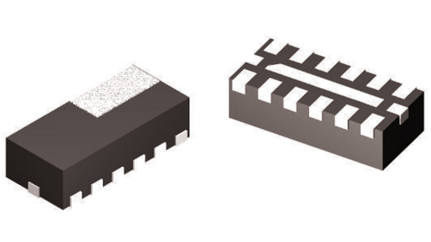 onsemi NUP4114UPXV6T1G, Quad-Element Uni-Directional TVS Diode Array, 6-Pin SOT-563
