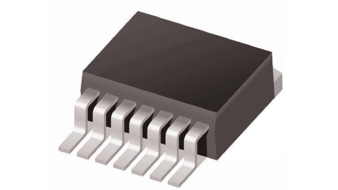 Texas Instruments, LM2678S-3.3/NOPBStep-Down Switching Regulator, 1-Channel 5A 7-PinD2PAK