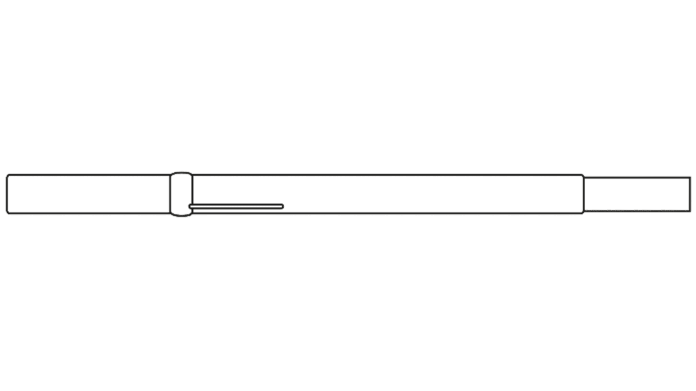 エスケイ工機 コンタクトプローブ(プローブピン) 2.54mm ポイント形 SL-13H-PHI1.75