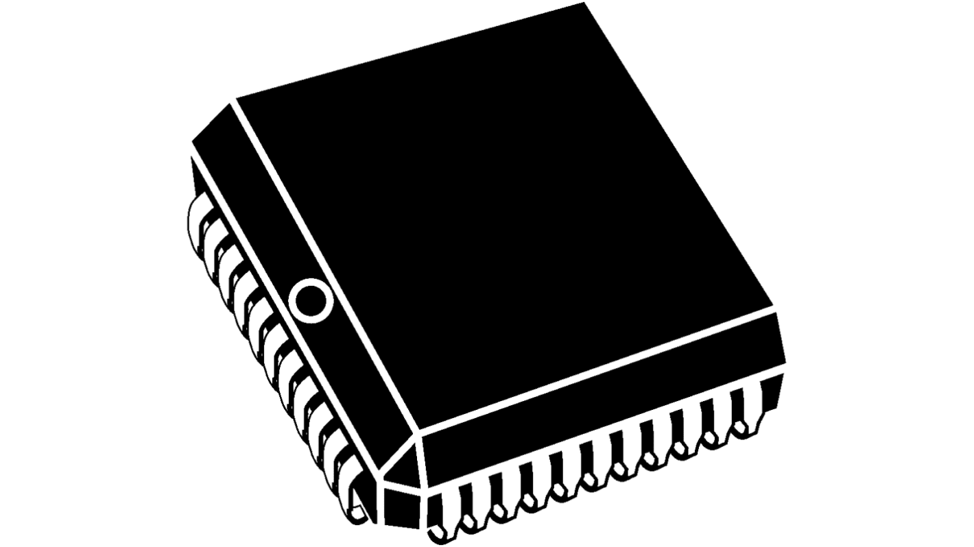 UART ST16C2552CJ44TR-F, 2 canales, RS232, RS485, 4Mbit/s, PLCC, 44 pines