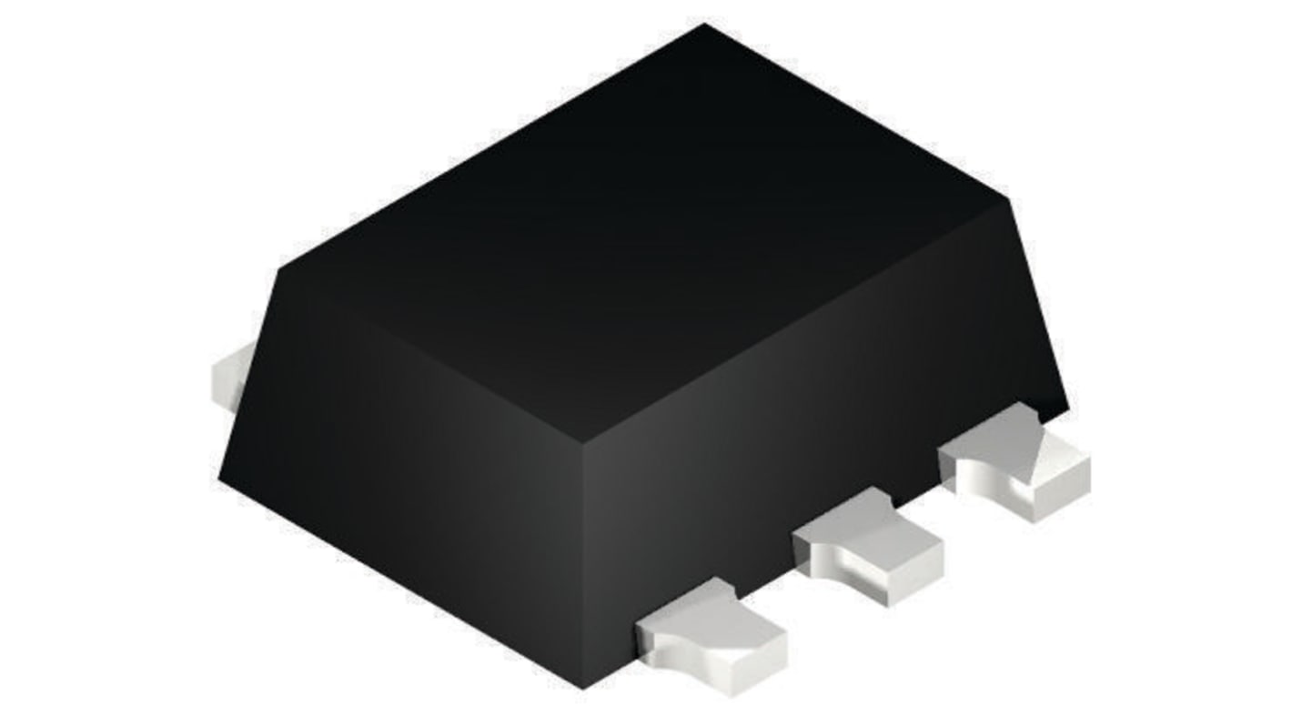 Transistor, PBSS3515VS,115, PNP -500 mA -15 V Dual SSMini, 6 pines, 280 MHz, Aislado