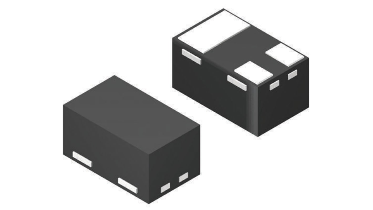 N-Channel MOSFET, 1.3 A, 20 V, 3-Pin X2-DFN1006 Diodes Inc DMN2300UFB4-7B