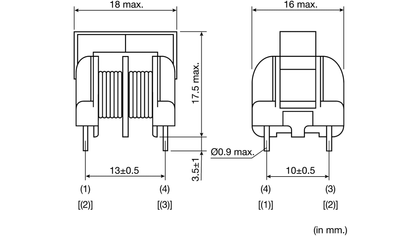 Murata, PLH10, 1260 Wire-wound SMD Inductor 220 μH Wire-Wound 1.5A Idc