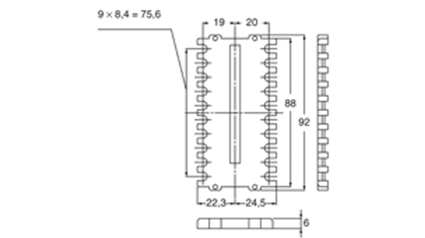 Panasonic Anschlussklemmenabdeckung für KT-Temperaturregler