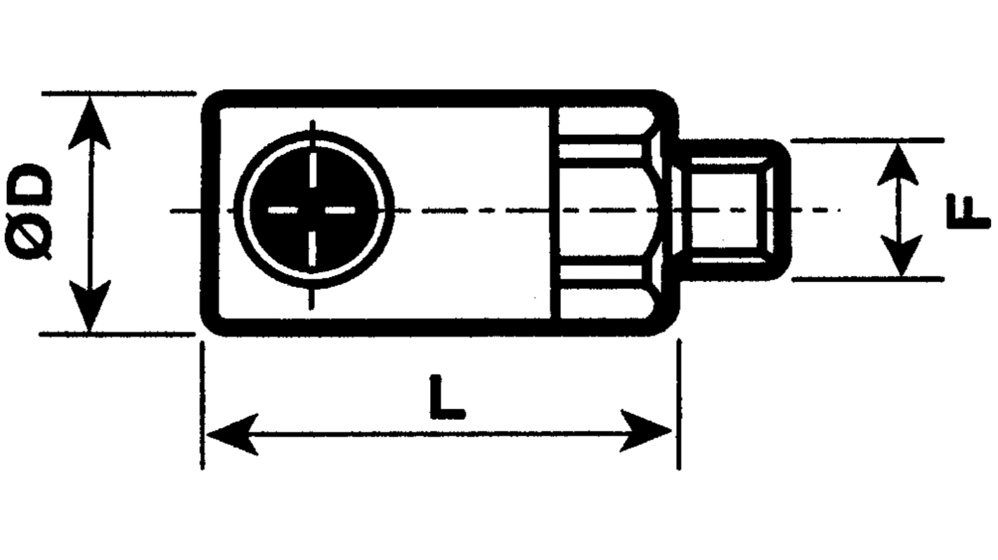 Staubli – Fluid Connectors Polyamide Male Safety Quick Connect Coupling, G 1/2 Male Threaded