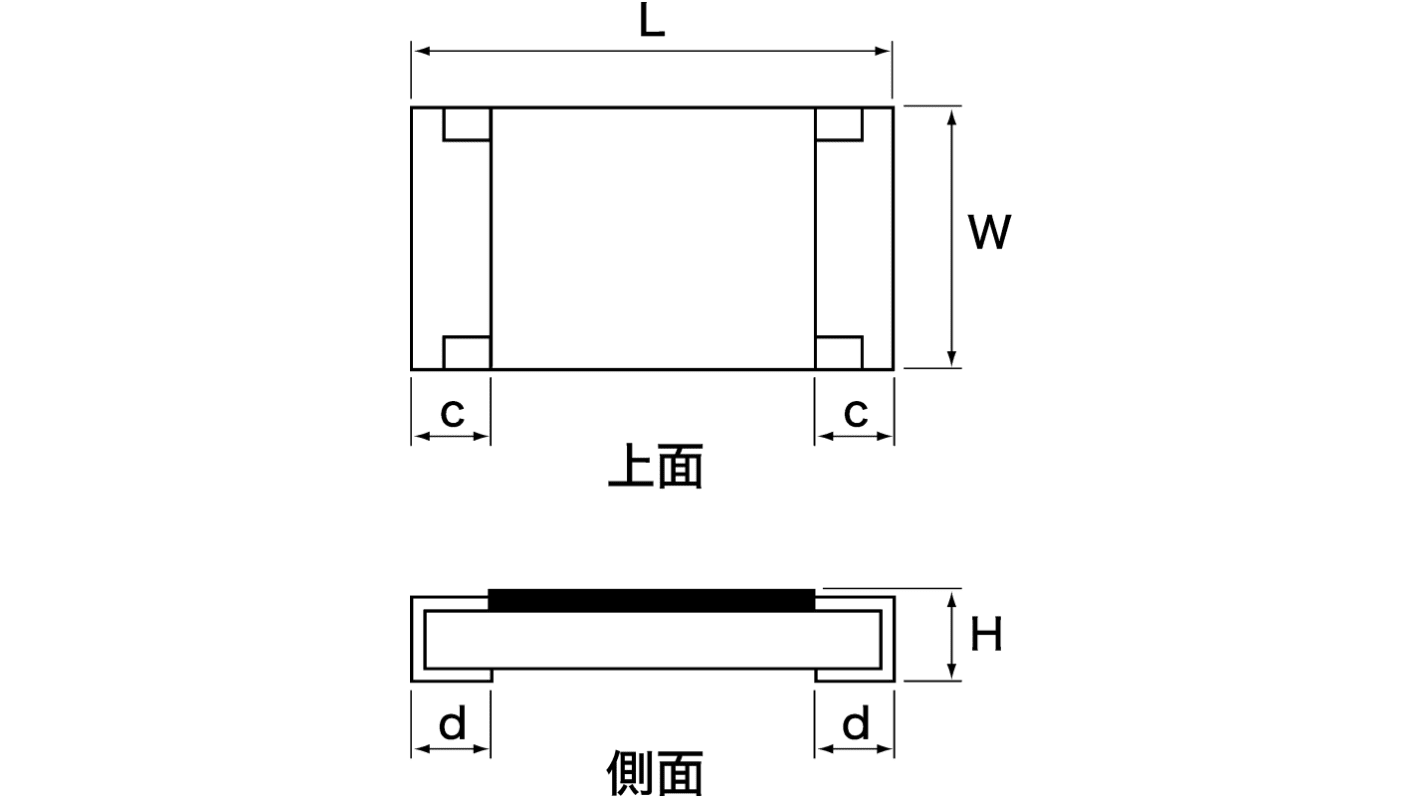 Kamaya SMD-Widerstand