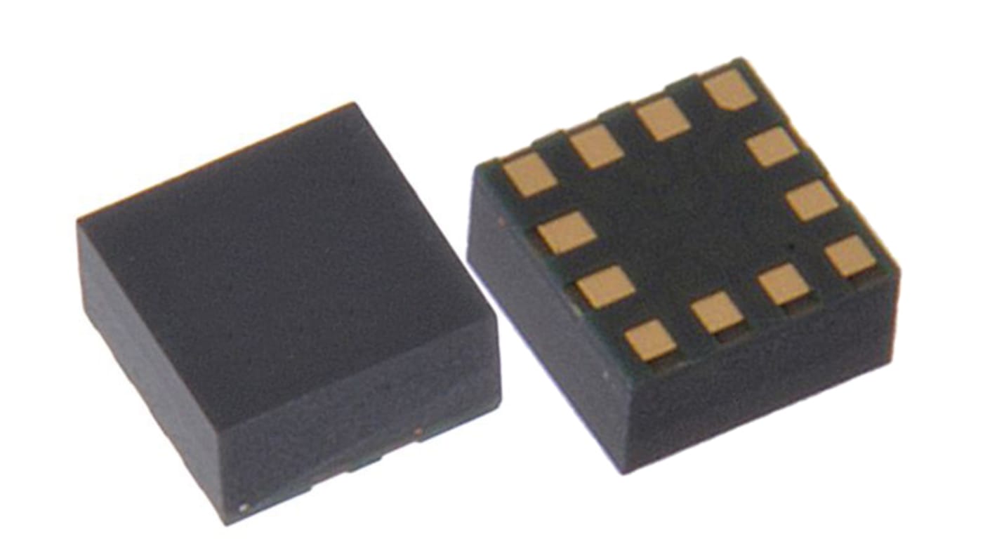 Sensore STMicroelectronics, 3-assi, 12 pin, LGA, Montaggio superficiale