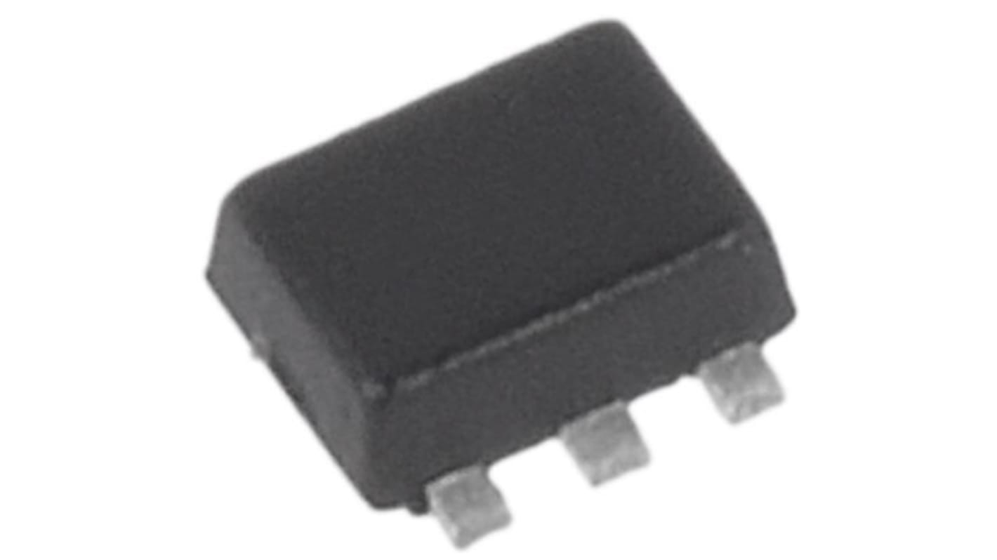 Transistor, NPN/PNP, 100 mA, SOT-563, 6 broches Dual