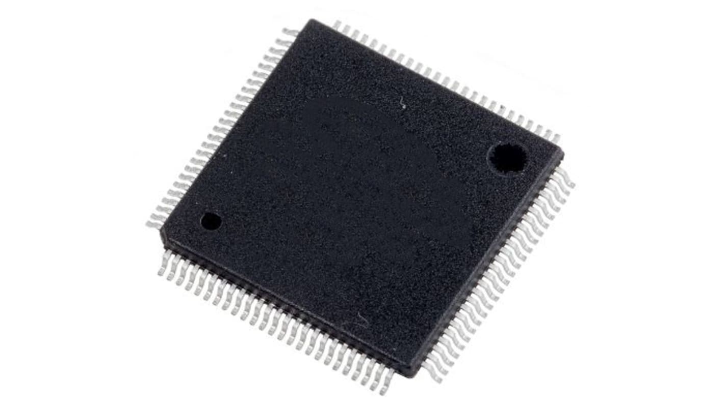 Microcontrôleur, 32bit, 640 kB RAM, 2 Mo, 120MHz, LQFP 100, série S5D9