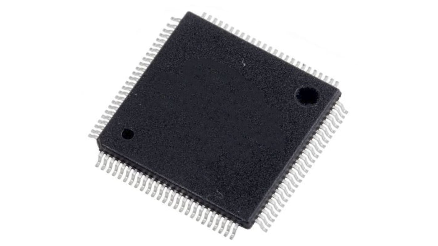 Microcontrôleur, 32bit, 4 kB, 96 kB RAM, 256 ko, 120MHz, LQFP 100, série STM32F2