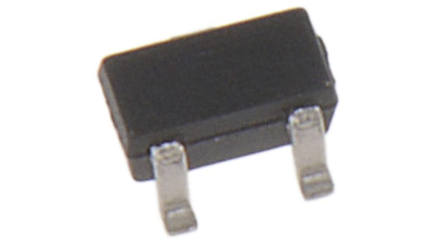 N-Channel MOSFET, 915 mA, 20 V, 3-Pin SOT-523 onsemi NTE4153NT1G