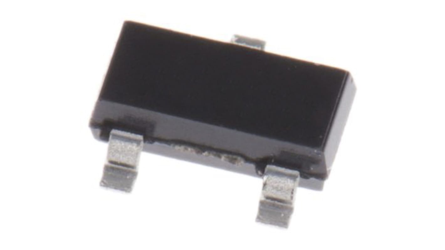 onsemi P-Channel MOSFET, 130 mA, 50 V, 3-Pin SOT-23 BVSS84LT1G
