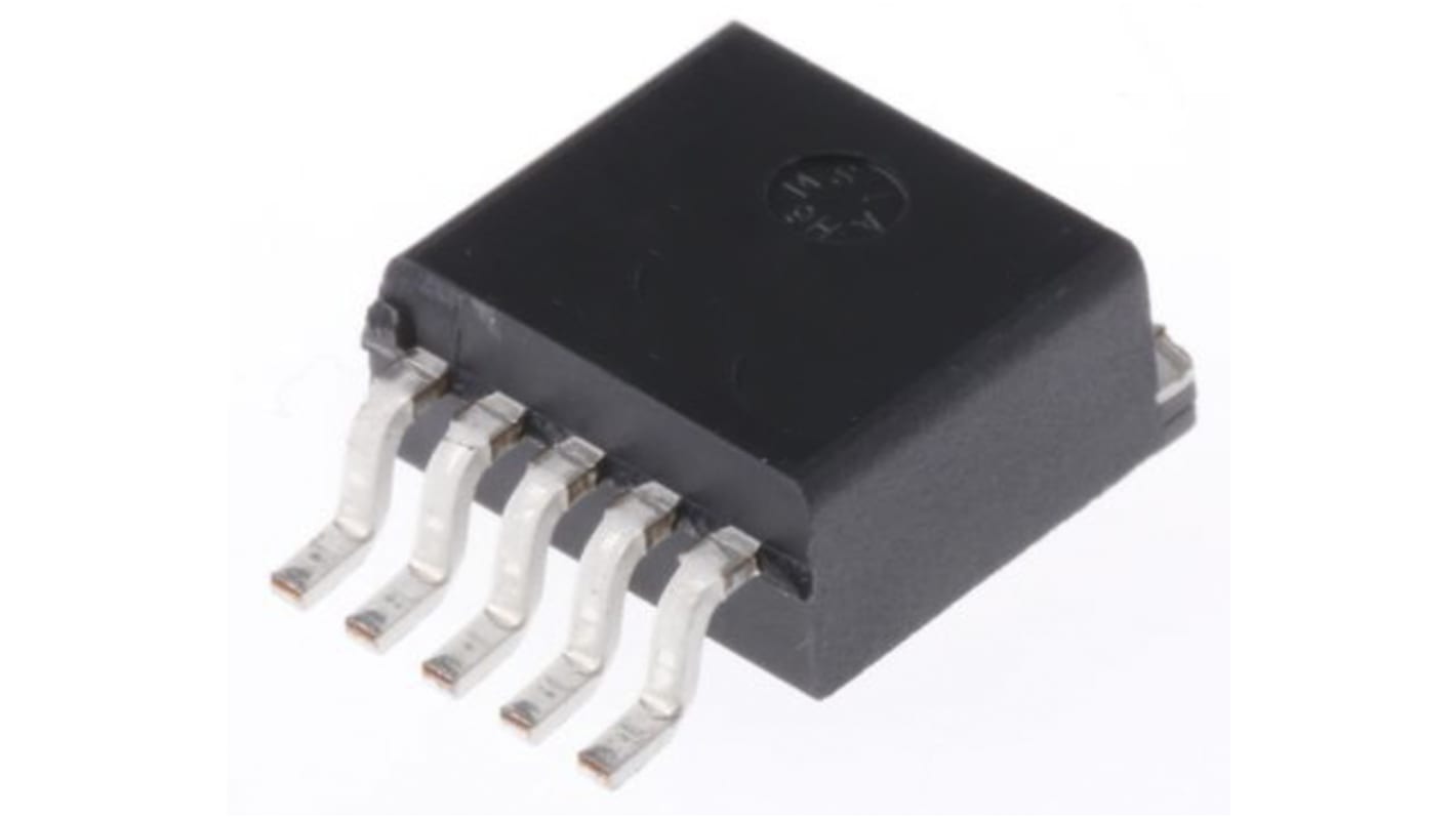 onsemi LM2576D2TR4-5G, 1 Buck Boost Switching, Buck Boost Regulator 3A, 3.2 → 3.3 V, 63 kHz 5-Pin, D2PAK