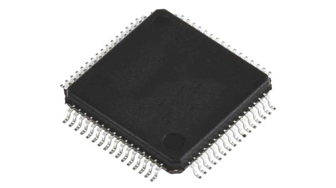 STMicroelectronics STM32F071RBT6TR, 32bit ARM Cortex M0 Microcontroller, STM32F0, 48MHz, 128 kB Flash, 64-Pin LQFP