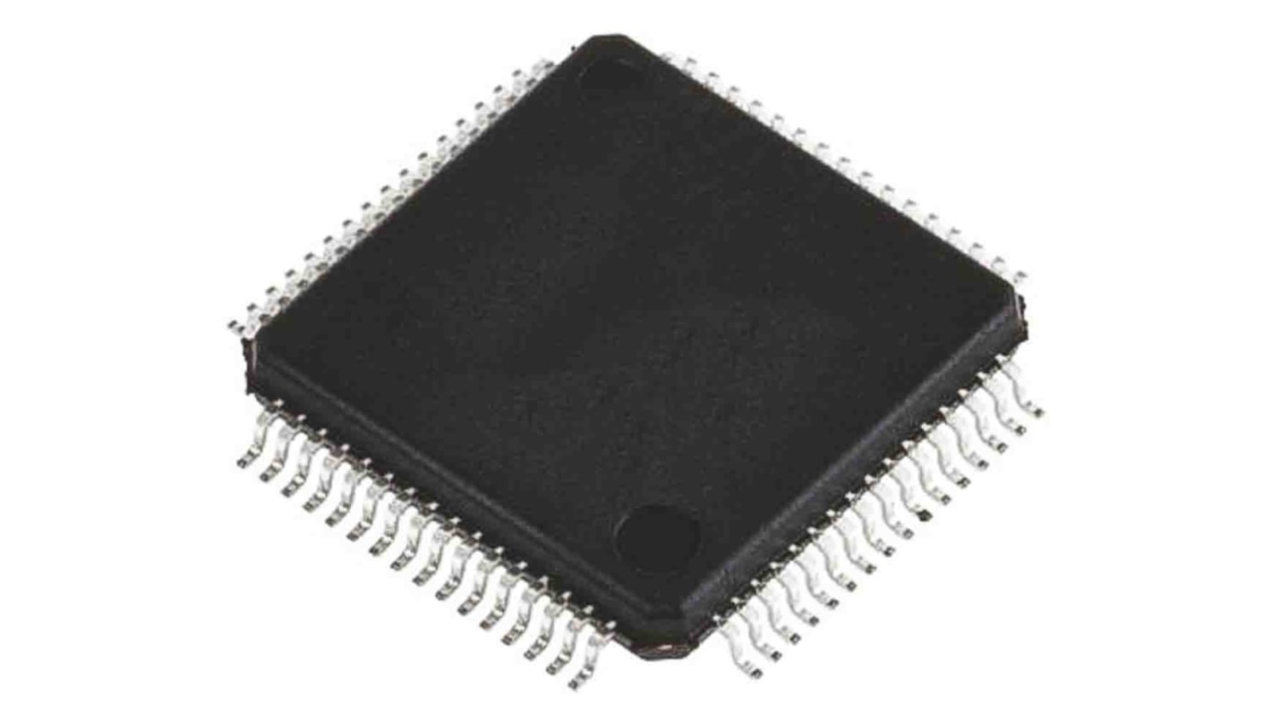 Microcontrolador STMicroelectronics STM32F105RCT7, núcleo ARM Cortex M3 de 32bit, RAM 64 kB, 72MHZ, LQFP de 64 pines