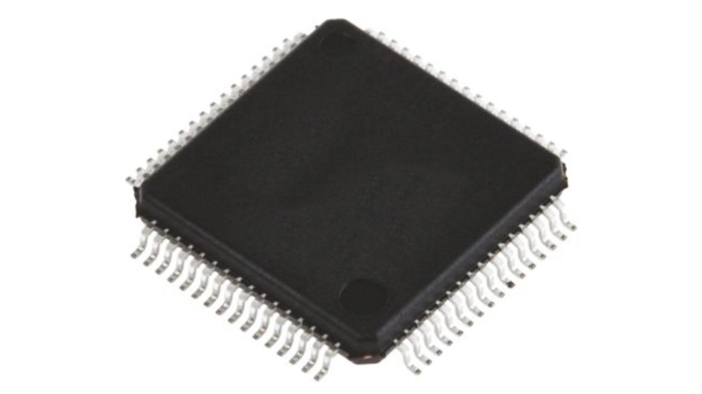 Maxim Integrated DS80C390-FNR+, 8bit 80C52 Microcontroller, DS80C, 40MHz, 4 kB, 64-Pin LQFP