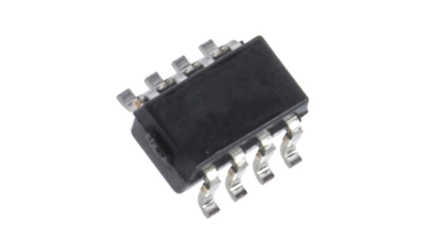 MAX5400EKA+T, Digital Potentiometer 50kΩ 256-Position Linear 3-Wire SPI 8 Pin, SOT-23