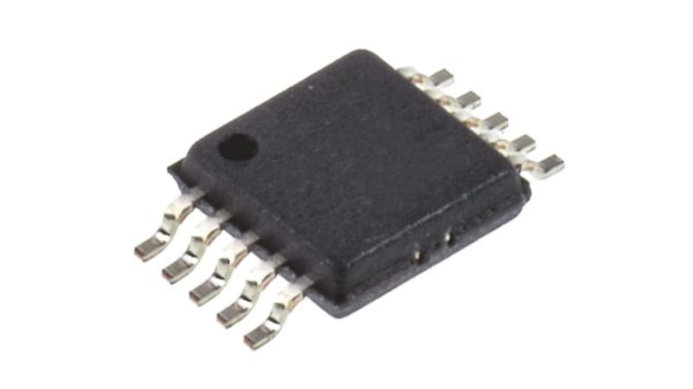 Amplificador de RF MAX3747AEUB+ Limitación, 57 dB 6,4 kHz μMAX, 10-Pines