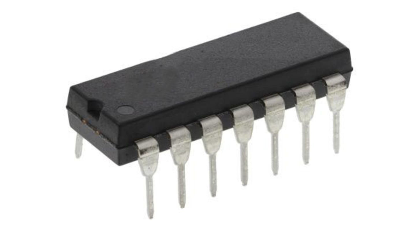 Maxim Integrated MAX4066CPD+ Multiplexer Quad SPST 17 V, 14-Pin DIP