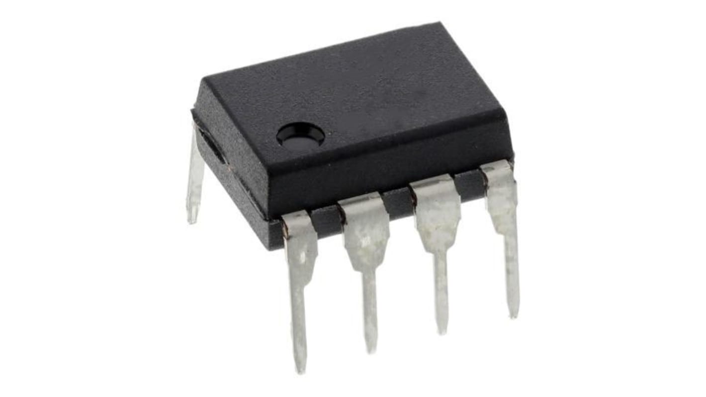 Comparador MAX921EPA+ CMOS, TTL 14μs 1-Canales, 2,5→ 11 V. 8-Pines PDIP