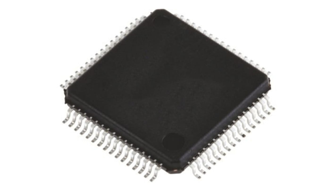 Microcontrôleur, 32bit, 64 Ko RAM, 512 Ko, 100MHz, LQFP 64, série RX631