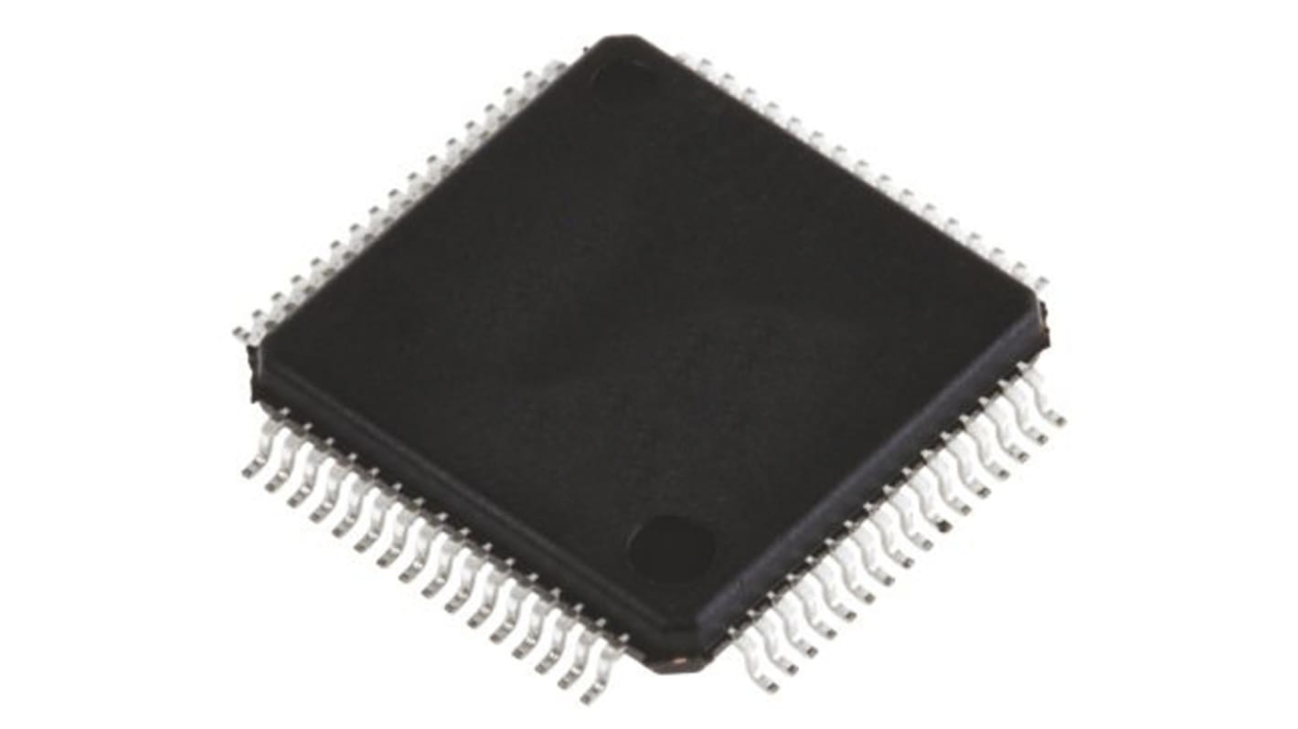 Microcontrollore Renesas Electronics, RX, LQFP, RX631, 64 Pin, Montaggio superficiale, 32bit, 100MHz