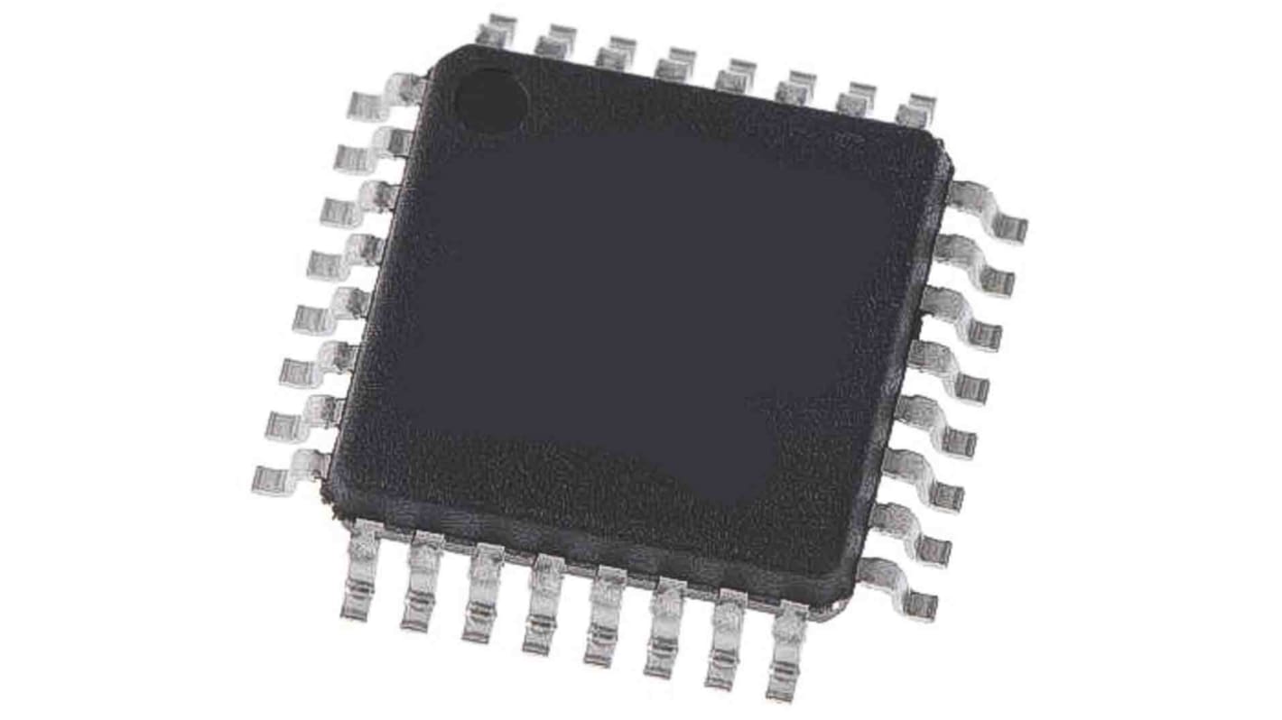 STMicroelectronics STM32G0单片机, ARM Cortex M0+内核, 32针, LQFP, 最大64MHz, 32 kB 闪存, 8 kB RAM