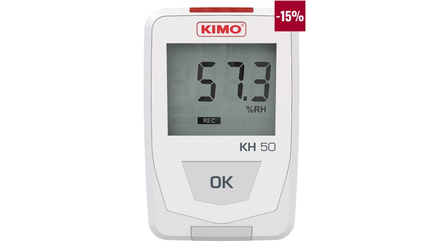 KIMO KH-50 Temperature & Humidity Data Logger, USB