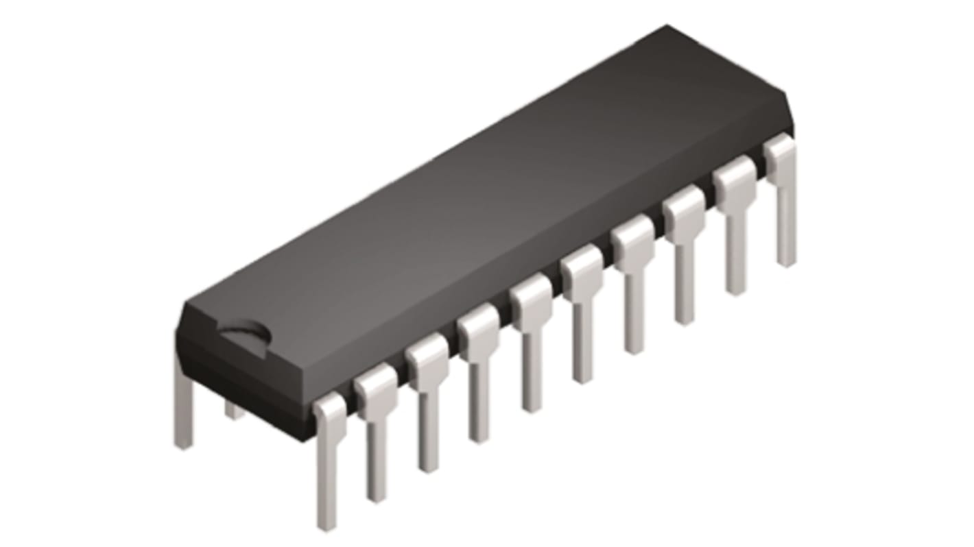 Texas Instruments CD74FCT245E, 1 Bus Transceiver, 8-Bit Non-Inverting TTL, 20-Pin PDIP