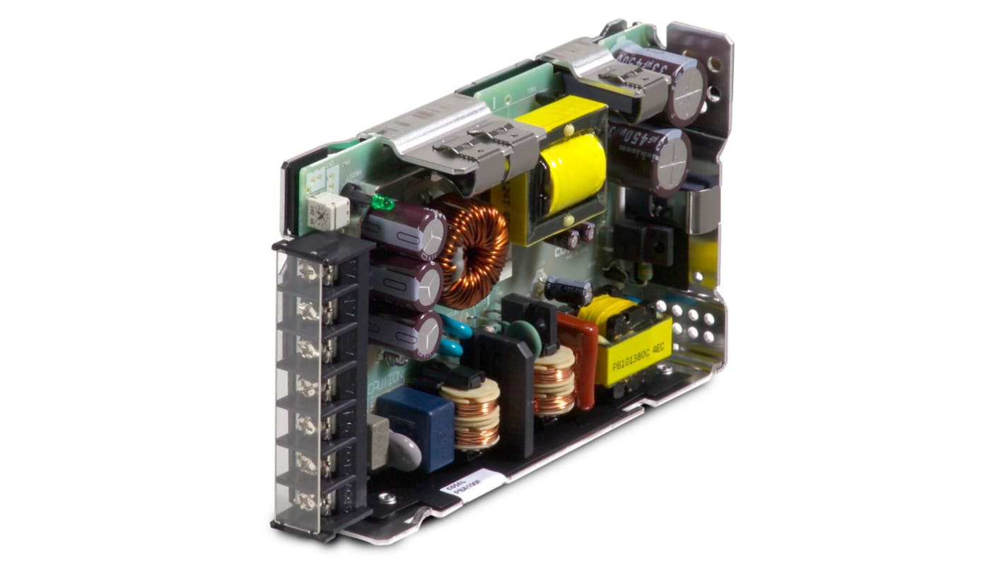 Cosel Switching Power Supply, PBA100F-48, 48V dc, 2.1A, 100.8W, 1 Output, 120 → 370 V dc, 85 → 264 V ac