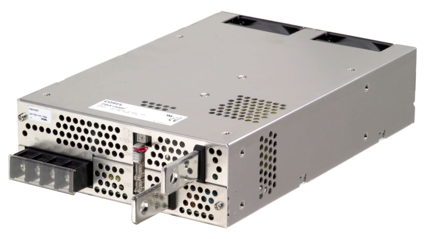 Cosel Switching Power Supply, PBA1500F-5, 5V dc, 300A, 1.5kW, 1 Output, 120 → 370 V dc, 85 → 264 V ac