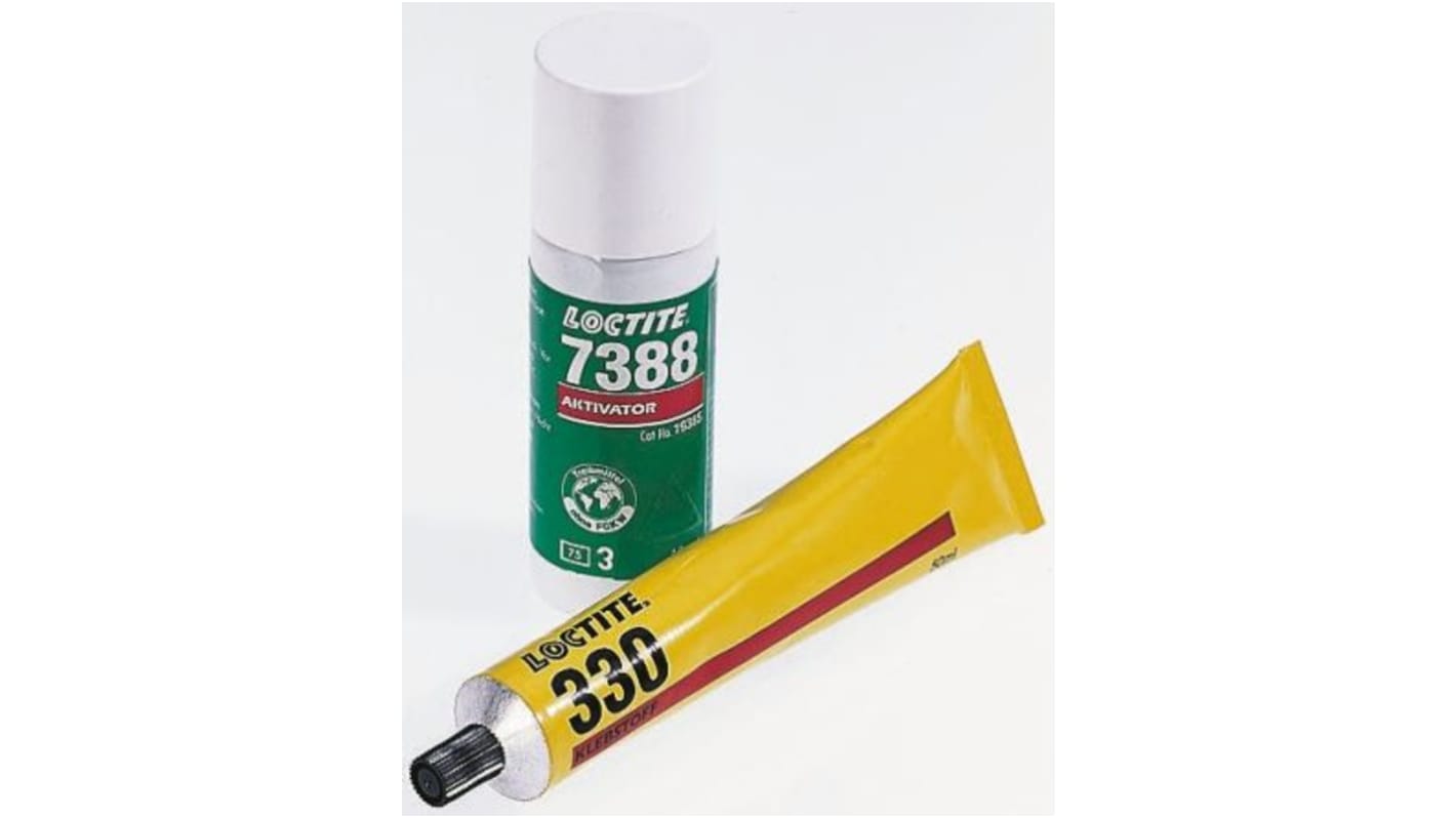 Loctite Loctite 330 + 7388 Liquid Adhesive, 40 ml, 50 ml