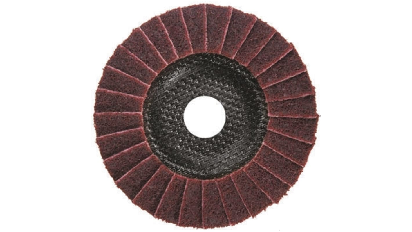 DRONCO Zirconium Dioxide Flap Disc, 115mm, Medium Grade, P80 Grit