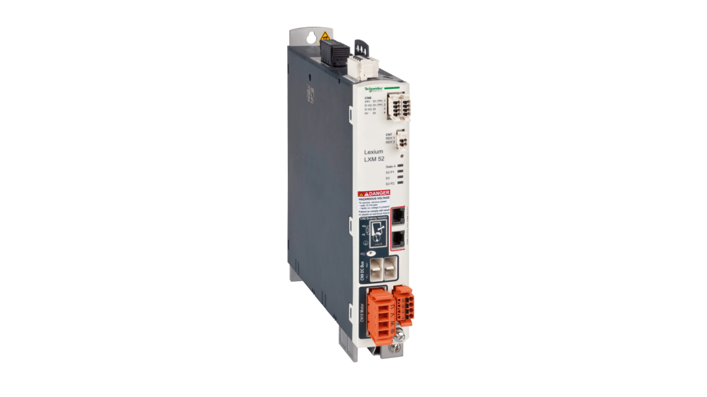 Schneider Electric 0.8 kW Servo Drive, 208 → 480 V, 3 Phase, 1.5 A, Servo Controller Function, 24 V dc