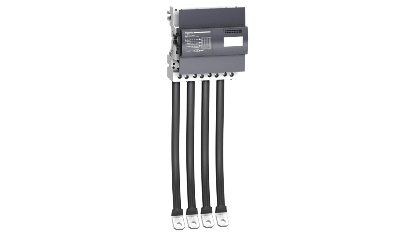 Schneider Electric Distribution Block, 160A, 690 V AC, Anthracite